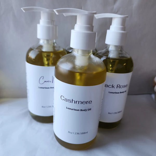 Transform Your Skin with the Luxurious Cashmere Body Oil from UNWIND Collection.