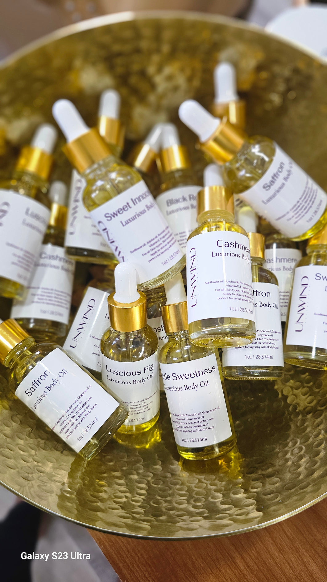 Mini Body Oils