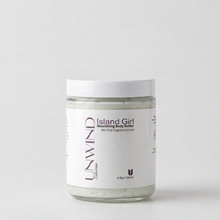 Load image into Gallery viewer, Island Girl body butter with adjusted label spacing
